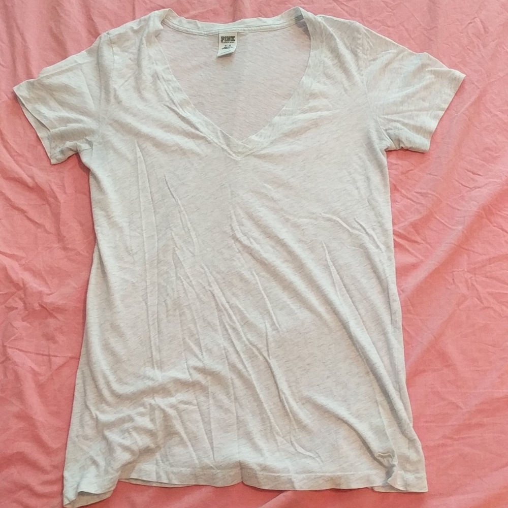 White t-shirt PINK